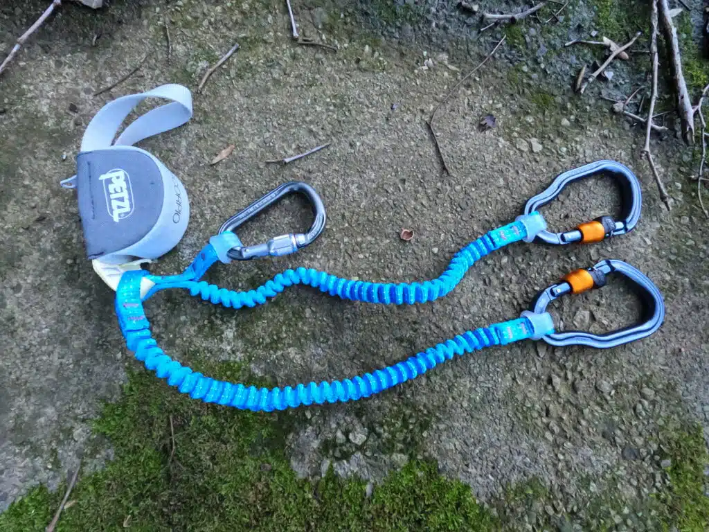 Disipador para vía ferrata