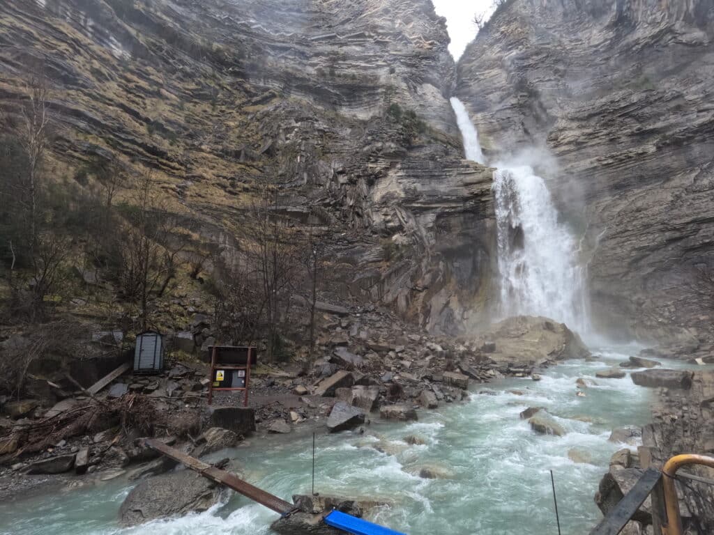 La cascada de Sorrosal