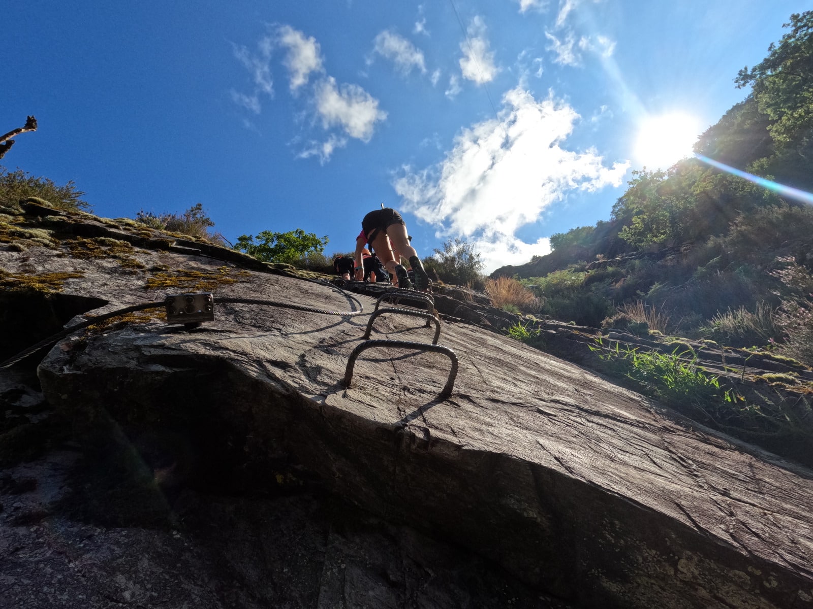 Que es una vía ferrata