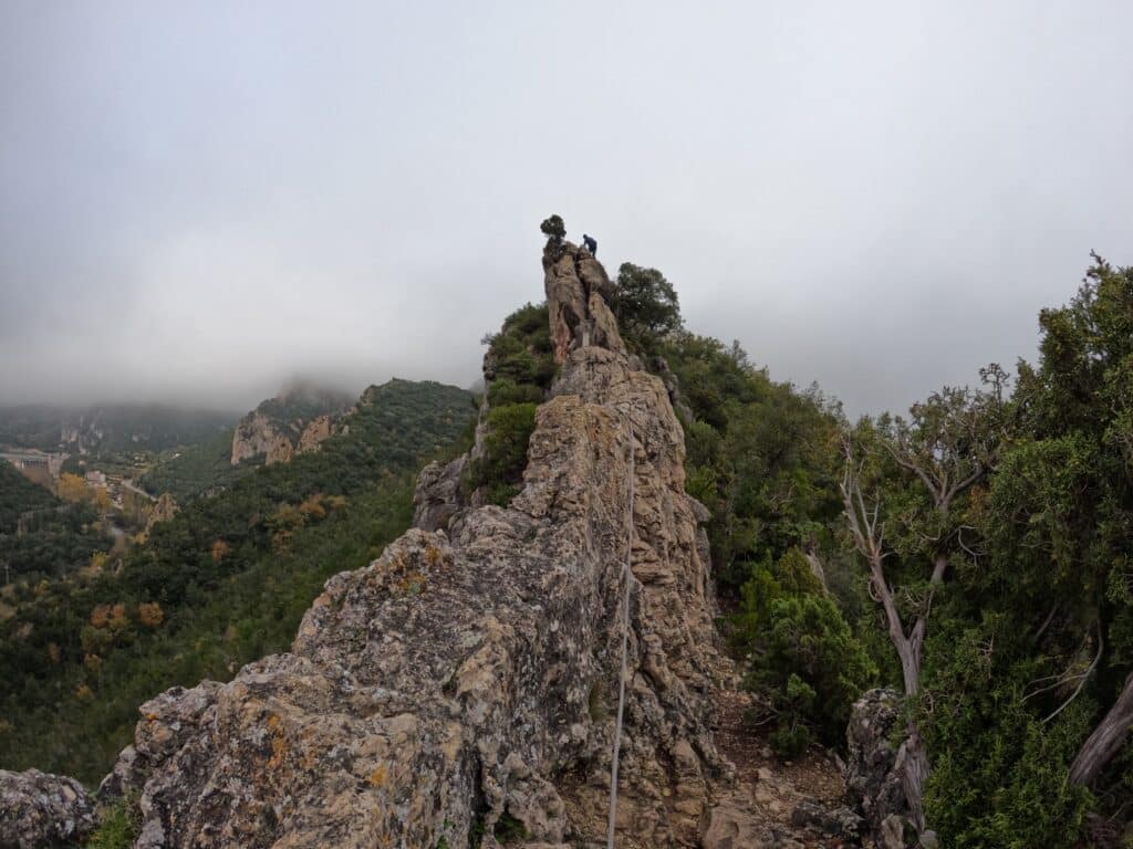 Vía ferrata Sobrón, La Cresta, País Vasco