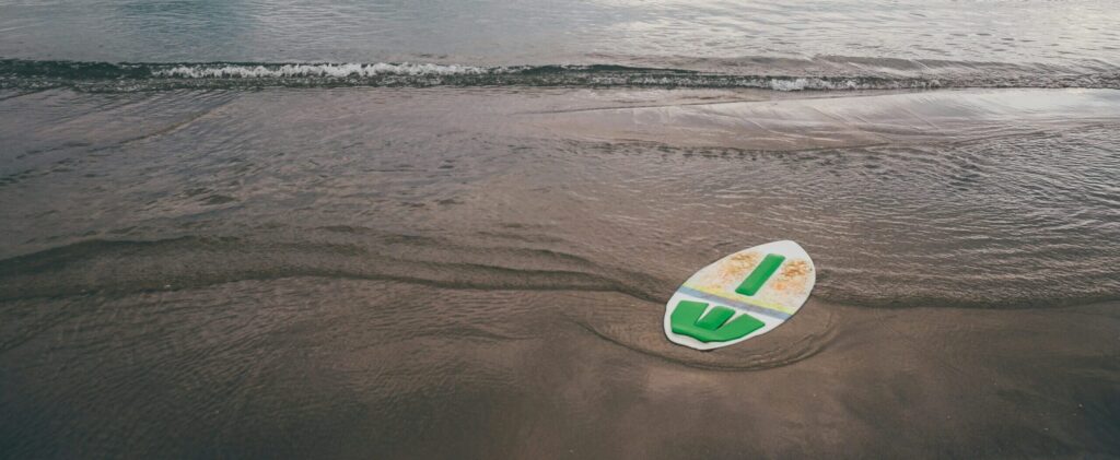 tabla de skimboard con grips