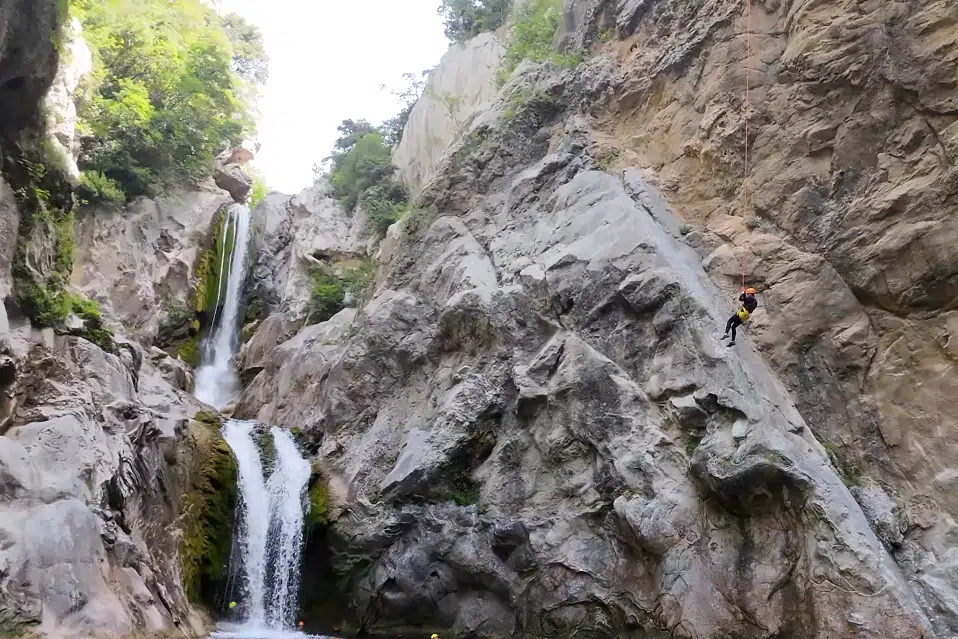 Descenso de cañones en España