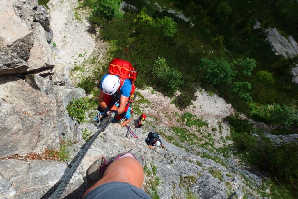 Actividades de aventura, vía ferrata en Huesca