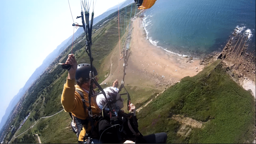 Parapente en sopela