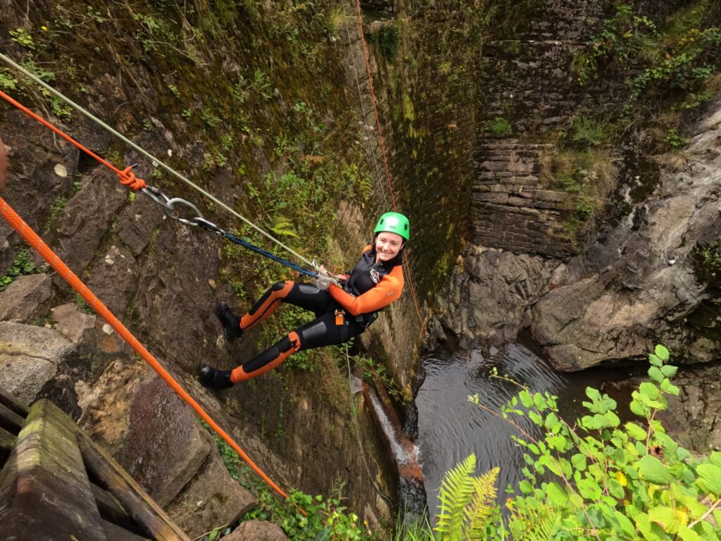 Haciendo rappel