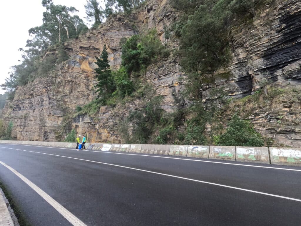 Lado del puente por donde se salta en Ondarroa