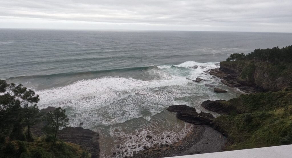 Vistas desde el puente de Atxaspi