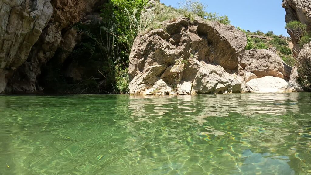 Baño en el río Isuala